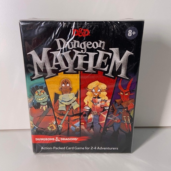 Other - New D&D Dungeon Mayhem Card Game Wizards Of The Coast WOC